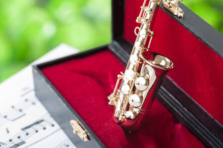 Saxophoneの写真素材