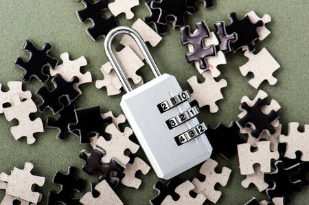 dial lockの写真素材