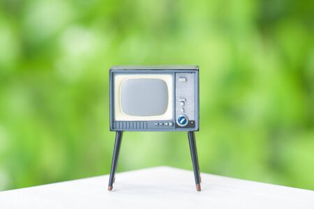 old tv setの写真素材