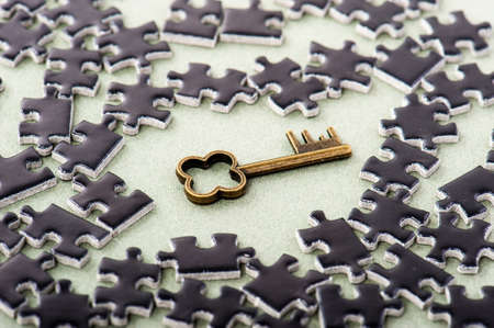 Small keyの写真素材