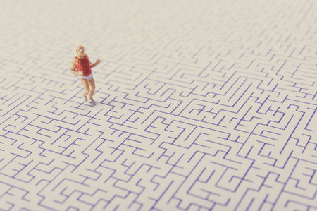 fat man run the maze