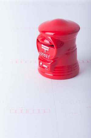 Post and letterの写真素材