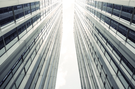 Building, business image textureの写真素材