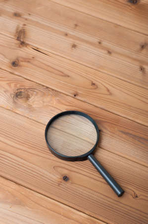 magnifying glassの写真素材