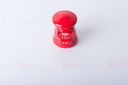 Post and letterの写真素材