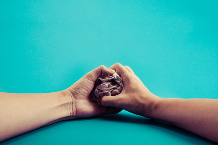 Crumpled paperの写真素材