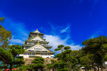 Osaka Castle in Japanのeditorial素材
