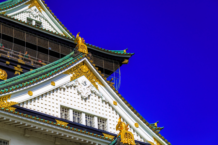 Osaka Castle in Japanのeditorial素材