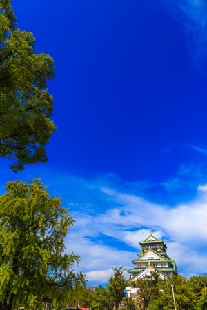 Osaka Castle in Japanのeditorial素材