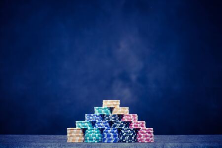 Casino chipsの写真素材