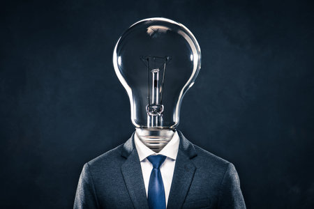 Inspiration businessman