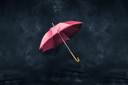 Red umbrellaの写真素材
