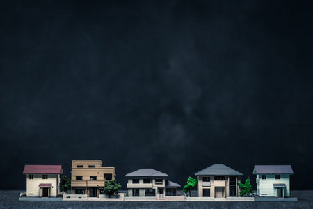 Housing modelの写真素材