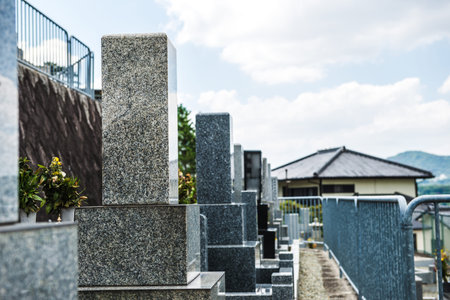 Grave of Japanの写真素材