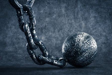 Shackles, iron ball