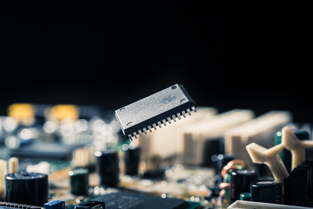 Computer motherboardの写真素材