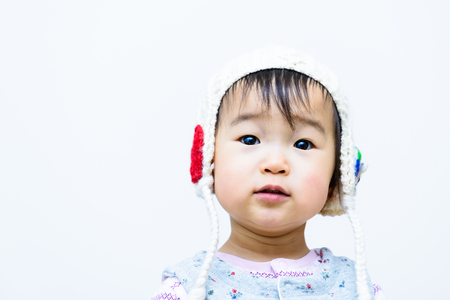 Cute baby.Japanese Asianの写真素材