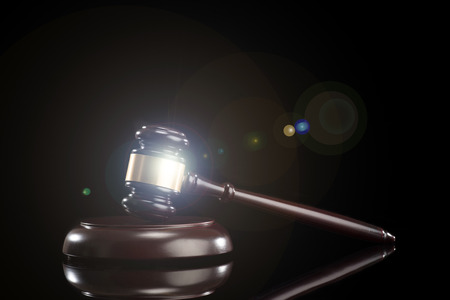 Auction hammerの写真素材