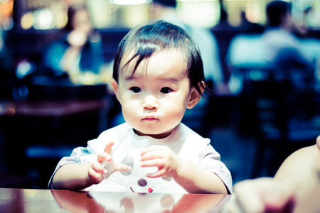Cute baby.Japanese Asian