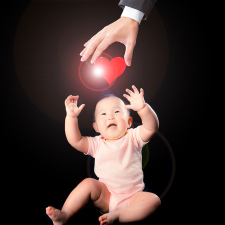 Baby and lifeの写真素材