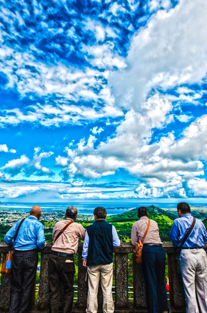 Touristsの写真素材