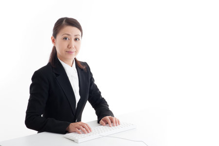 Japanese Business Womanの写真素材
