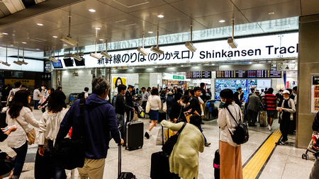 Osaka, Japan -  6 May 2017 - Shin Osaka Station in Osaka of Japan.のeditorial素材