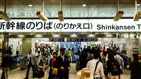 Osaka, Japan -  6 May 2017 - Shin Osaka Station in Osaka of Japan.のeditorial素材