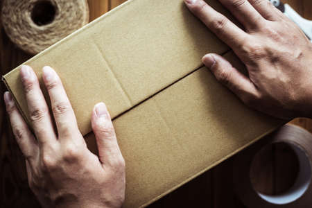 Cardboard boxの写真素材