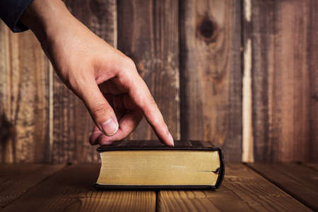 reading bookの写真素材