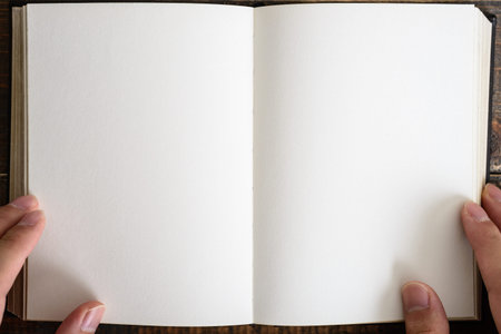 reading bookの写真素材