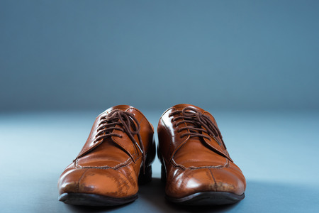 Leather shoesの写真素材