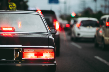 Cars on the road imageの写真素材