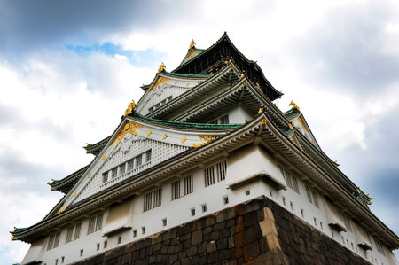 Osaka Castle in Japan