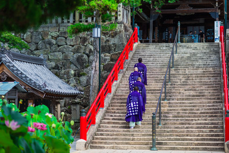 Hyogo, Japan - Nakayamadera in Japanのeditorial素材