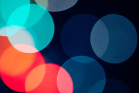 Bokeh illuminationの写真素材