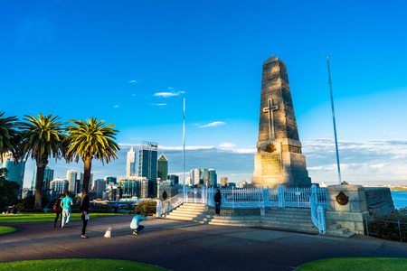 Perth, AUSTRALIA - September 8, 2017: Kings Park and Botanic Garden is the most popular visitor destination in Western Australia.のeditorial素材