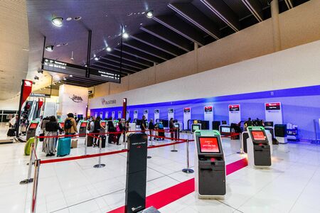 Perth, AUSTRALIA - September 9, 2017: Perth airport of western Australiaのeditorial素材