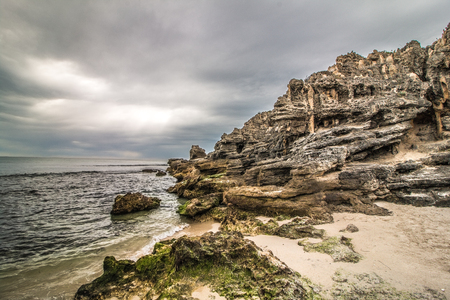 cottesloe beach of western Australiaの写真素材