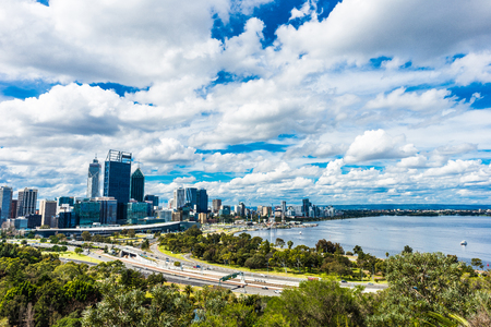Kings Park and Perth cityのeditorial素材