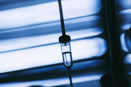 Infusion of a hospitalの写真素材