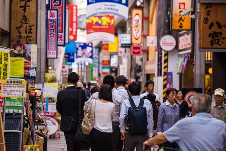 NARA, Japan-September 21, 2017: Nara is the capital city of Nara Prefecture located in the Kansai region of Japan. The city occupies the northern part of Nara Prefecture, bordering Kyoto Prefecture.のeditorial素材