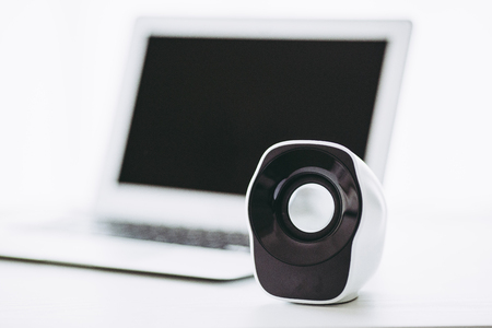 Small Computer Speakersの写真素材