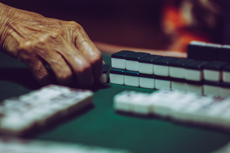 Mahjongの写真素材