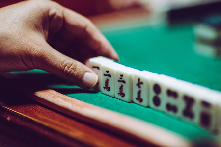 Mahjongの写真素材