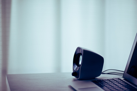 Small Computer Speakersの写真素材