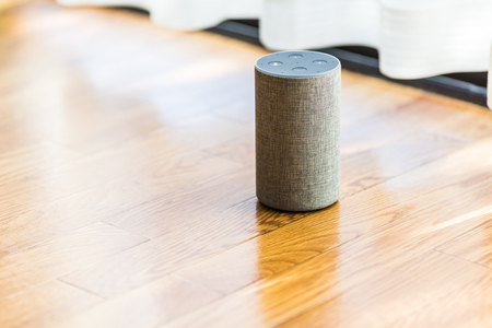 Electronic equipment smart speakerの写真素材