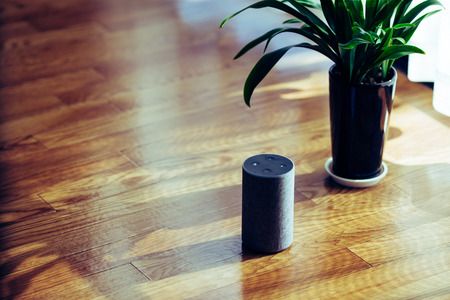 Electronic equipment smart speakerの写真素材