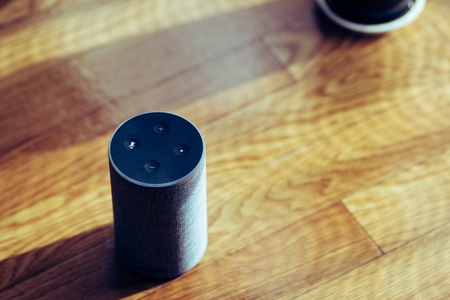 Electronic equipment smart speakerの写真素材