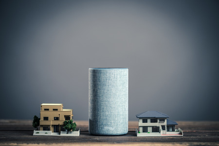 Electronic equipment smart speakerの写真素材